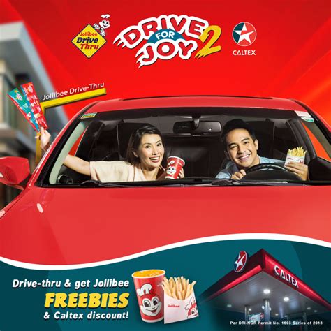 Drive Thru At Jollibee For Exciting Freebies And Fuel Discounts
