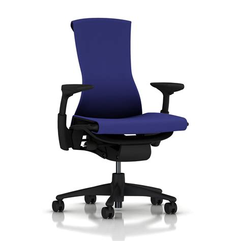 Miller's is committed to providing you with quality products and customer service. Herman Miller Embody Chair Iris Blue Rhythm with Graphite Frame and Graphite Base. Embody Home ...