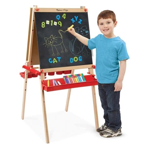 Shop Melissa And Doug Deluxe Easel And Magnetic Boards On Sale Free