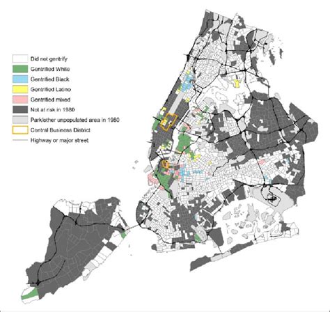 Gentrification Outcomes In New York City 1980 To 2010 Download