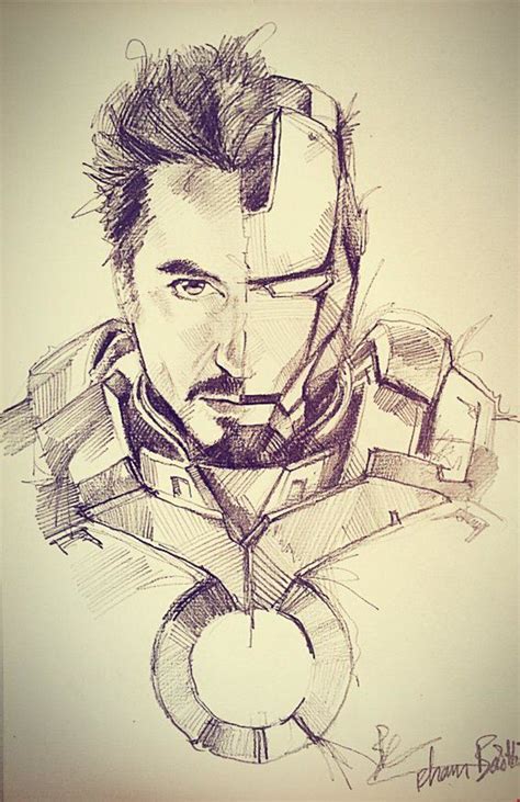 Pencil Drawings Of Avengers