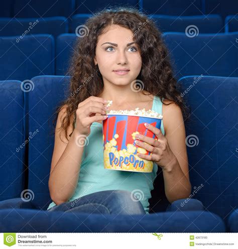 Movie Theater Stock Image Image Of Comfortable Feelings 42673183