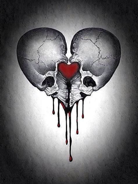 Heartskull By Keaton Kohl By Keatonkohl On Deviantart Skull Art