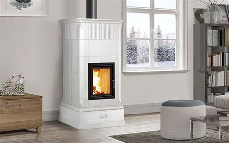 While the stove does not require electricity, it's important to note that a wood burning stove with blower does. Italian Ceramic Wood Burning Stoves | Cerampiù