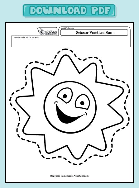 So start scrolling and enjoy! Fun and Interactive Preschool Worksheets | Scissor ...
