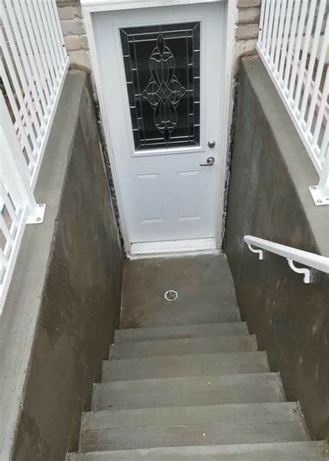 With your door installation you may in some cases also require a door frame replacement. How to Build an External Basement Entrance - BasementGear