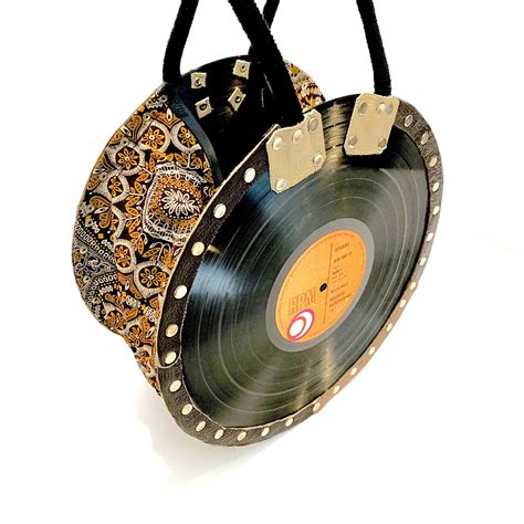 Vinyl Record Bag Etsy Vinyl Platten Handwerk Schallplatten Taschen