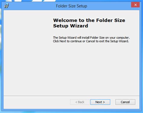 Folder Size As A Free Alternative To Foldersizes