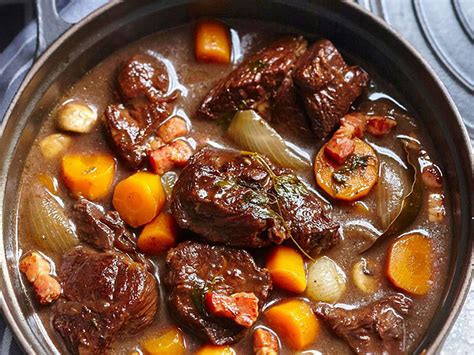 Boeuf Bourguignon Pour In 12 Bottle Of Bourgogne And Enjoy The Rest