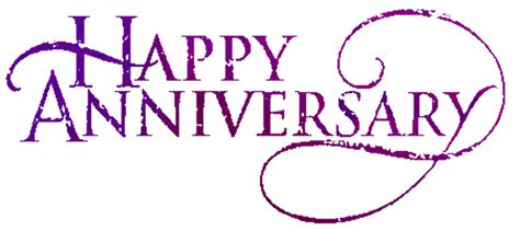 Download High Quality Happy Anniversary Clipart Calligraphy Transparent