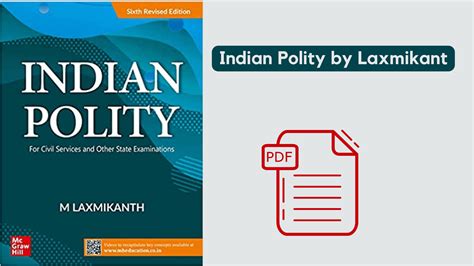 Indian Polity By Laxmikant Book PDF Latest 6th Edition
