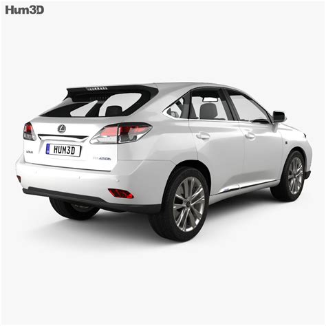 Discover the uncompromising luxury of the 2021 lexus rx hybrid. Lexus RX F sport hybrid 2012 3D model - Vehicles on Hum3D