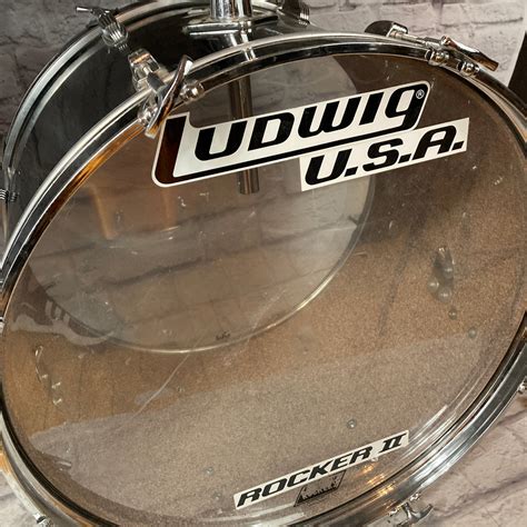 Ludwig 80s Rocker 4 Piece Drum Kit Evolution Music