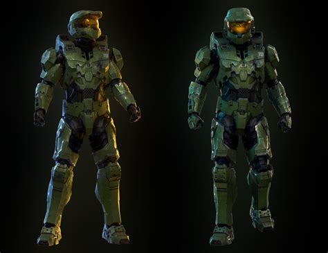 Glitch5970 Fan Art Halo Infinite Master Chief Transparent Renders Pack