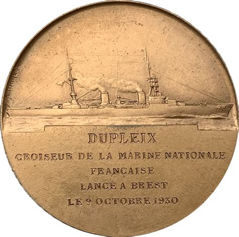 Medal Cruiser Dupleix France Numista