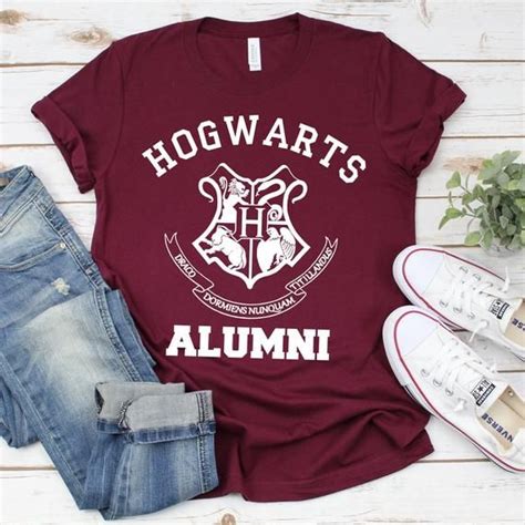 Hogwarts Alumni Harry Potter Inspired Shirt Universal Etsy Tshirt