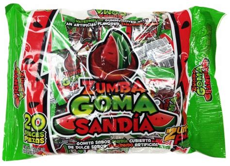Zumba Goma Sandia 20 pieces