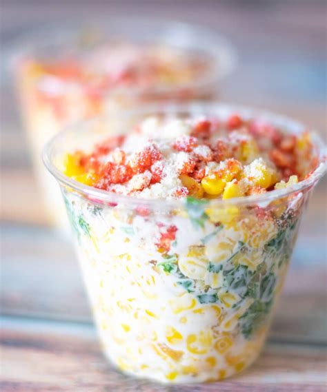Elote In A Cup Mexican Corn In A Cup Thrift And Spice
