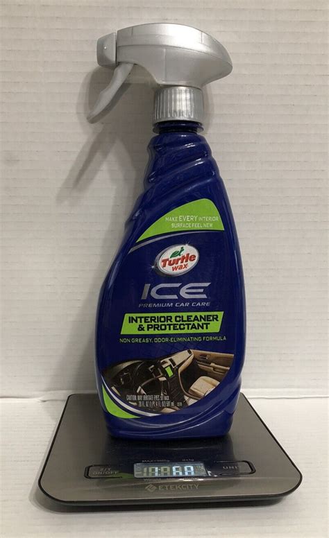 1 Turtle Wax Ice Premium Car Care Interior Cleaner Protectant Spray