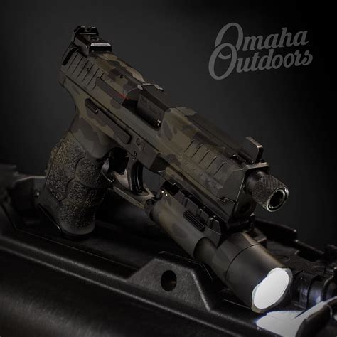 Hk Vp Tactical Le Full Black Multicam Pistol Rd Mm Ns Tb Surefire X Omaha Outdoors