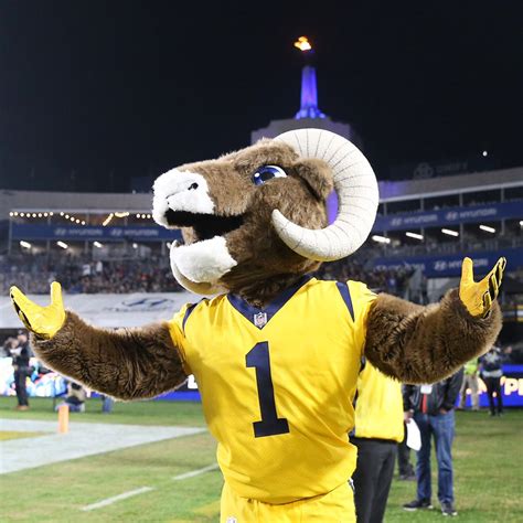 Los Angeles Rams Tweets Mascot Sportspyder
