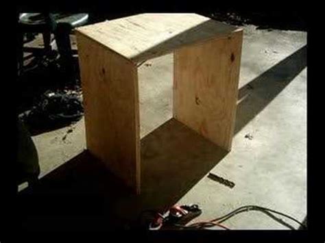 Marine plywood offers high resistance to water, fungus and damp. Custom 4x10 Bass Cabinet Build up - YouTube