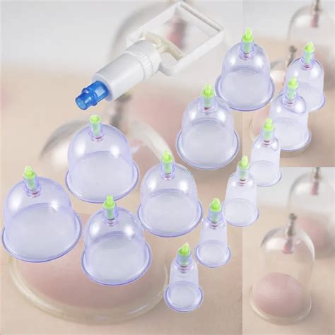 12 Cups Vacuum Massage Cupping Body Massager Relaxing Therapy Cupping