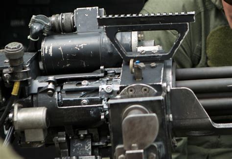 General Electric M134 Minigun Gatling Gun3 A Military Photos And Video
