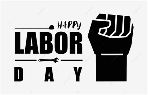 Happy Labor Day Card Hand Symbol Happy Vector Hand Symbol Happy Png