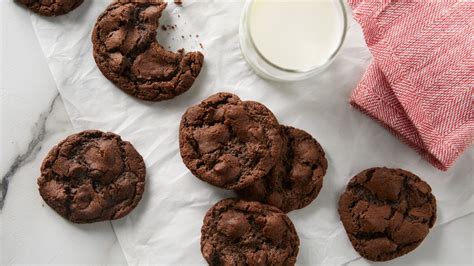 These cocoa cookies are filled with chips for a double dose of chocolate. Double Chocolate Chip Cookies Recipe - BettyCrocker.com