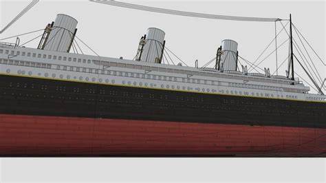 Titanic 3d Models Sketchfab