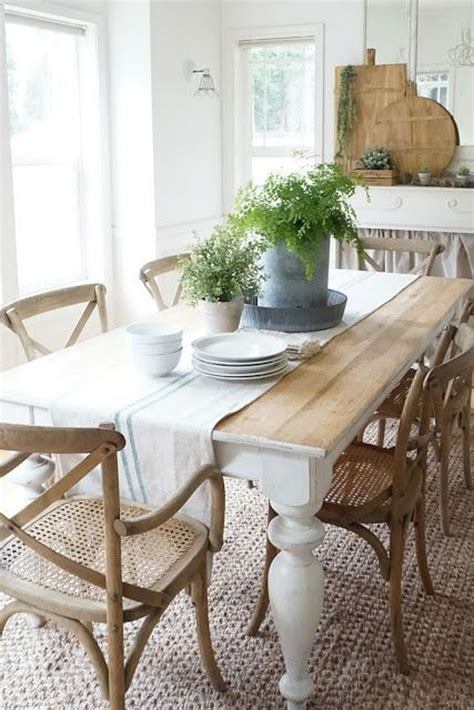 Inspiring Rustic Farmhouse Dining Room Design Ideas 39 Modern
