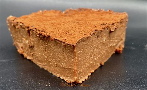 Vanille Noisette FLAN AU CHOCOLAT SANS PÂTE de CHRISTOPHE MICHALAK