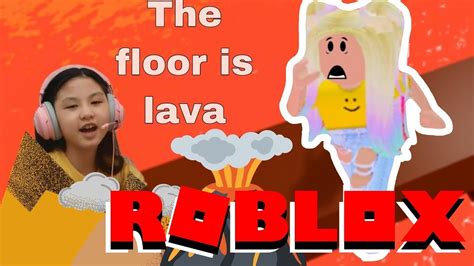 The Great Escape Roblox The Floor Is Lava Icyaah Youtube