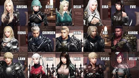 Vindictus Mabinogi Heroes All Character Intros And Stories May