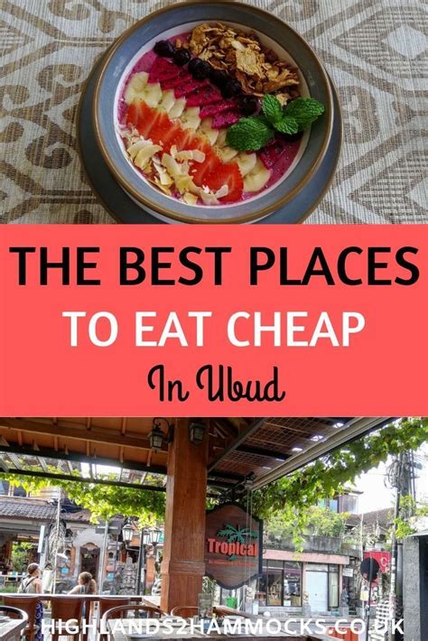 There are many cheap places to eat out in Ubud on a budget. We have