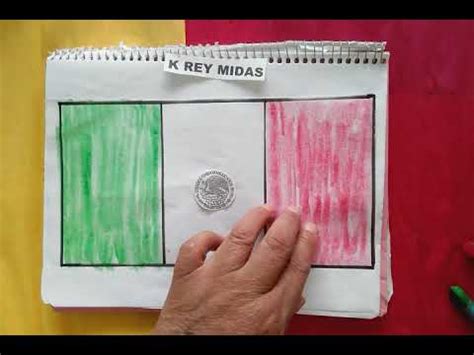 Dibujar La Bandera De M Xico Youtube