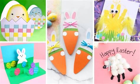 23 Adorable Easter Card Ideas That Kids Can Make The Craft At Home
