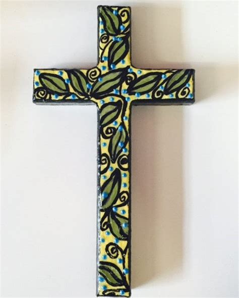 Hand Painted 45x8 Wooden Crosses Etsy