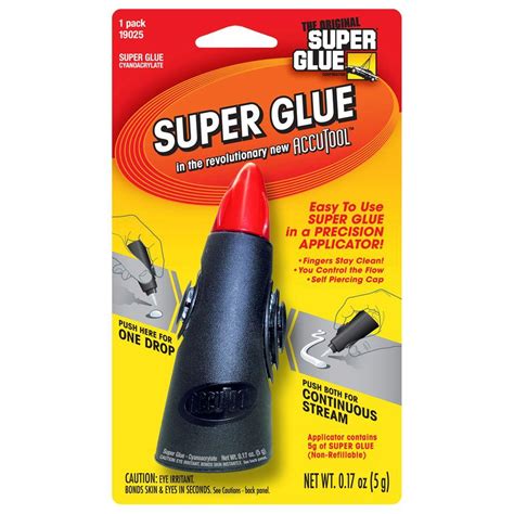 Super Glue 0.17 oz. Super Glue Accutool Precision Applicator (12-Pack