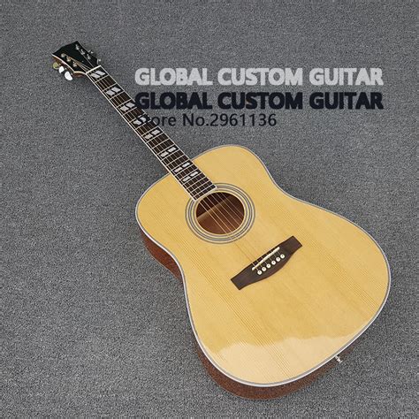 High Quality Acoustic Guitars J 200 Acoustic Guitar With Solid Spruce
