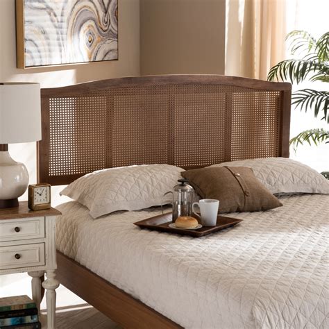 Woven roots brown rattan queen headboard. Our Best Bedroom Furniture Deals | Rattan headboard, King ...