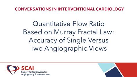 Conversations In Interventional Cardiology Quantitative Flow Ratio