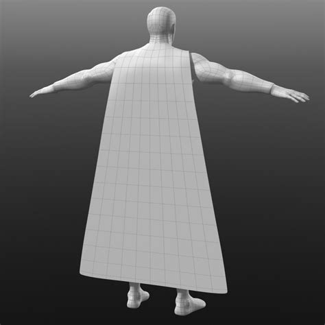 3D Model Reign Of Supermen Costume VR AR Low Poly CGTrader
