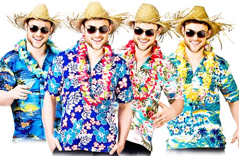 camicie hawaiane cappello di paglia da uomo costume beach party adulti hawaii costume ebay