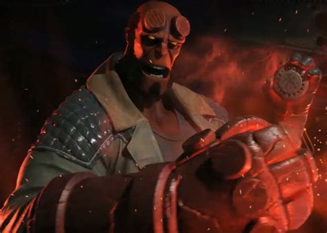 Injustice 2 Hellboy Arrives November 14th Complete With Hand Of Doom