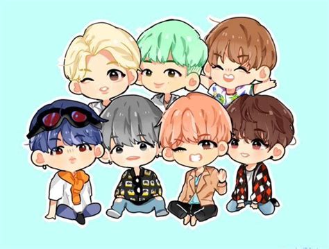 Chibi Image By Wolf Gang On BTS Bts Fanart Bts Chibi