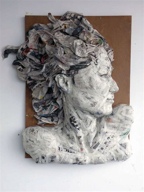 Paper Art Sculpture Paper Mache Art Paper Mache Sculpture