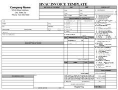 This hvac contract template can be used by contractors offering repairs or maintenance to hvac systems. PDF HVAC Invoice Template Free Download | HVAC Invoice Templates | Pinterest