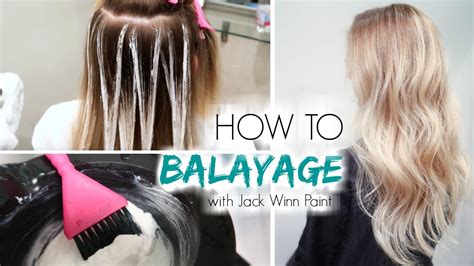 How to get great highlights at home. How to Balayage Hair | Freehand Painting - YouTube